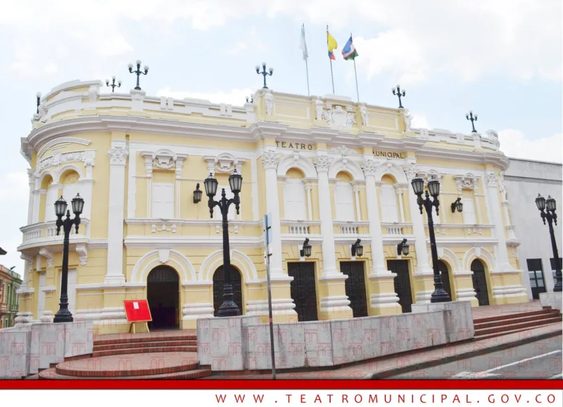 O Teatro Municipal Enrique Buenaventura é uma joia do início do século 20 no centro de Cali. Foto: Facebook/Reprodução