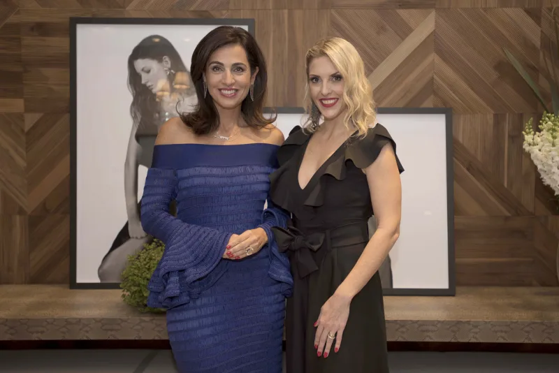 Renata Pisani e Irit Czerny, uma das homenageadas da mostra. Foto: Rodrigo Ramirez