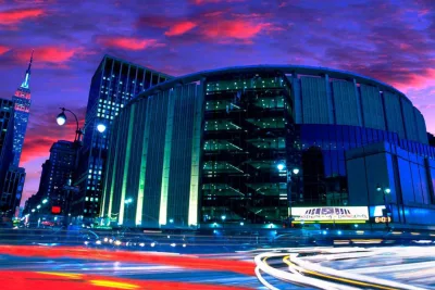 Plano é transformar ginásio do Ibirapuera em arena multiuso do nível do Madison Square Garden de Nova York. Foto: Madison Square Garden/Reprodução
