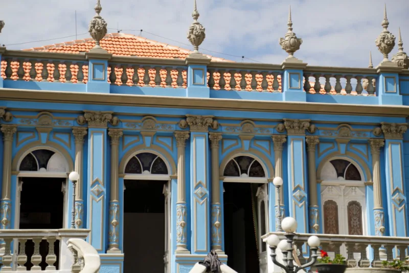 PALACETE DOS LEOES - CURITIBA - PARANA - 01/08/17 - Palacete dos Leos, restauracao. FOTO: Felipe Rosa / Tribuna do Parana - AGP