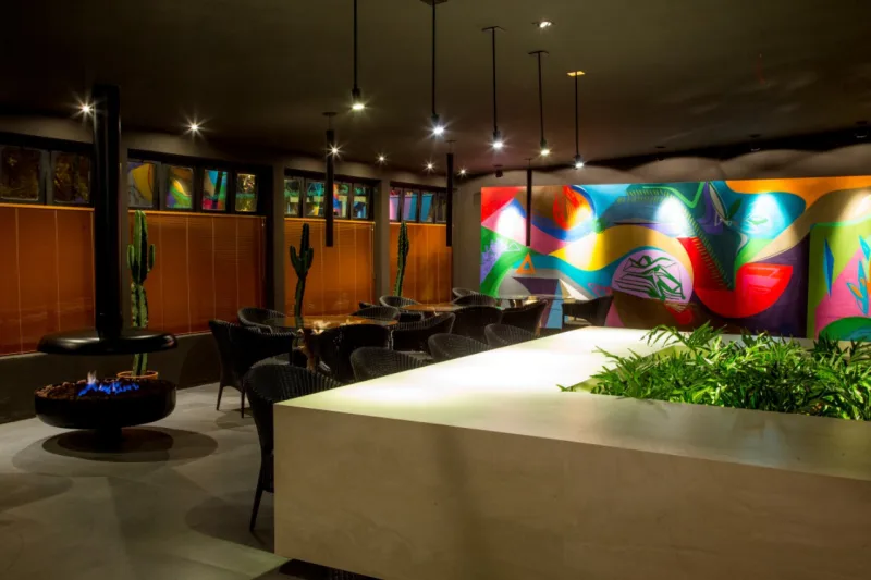 Resto Bar, ambiente de Wolfgang Schlögel para a Casa Cor Paraná 2017. Foto: Hugo Harada/Gazeta do Povo