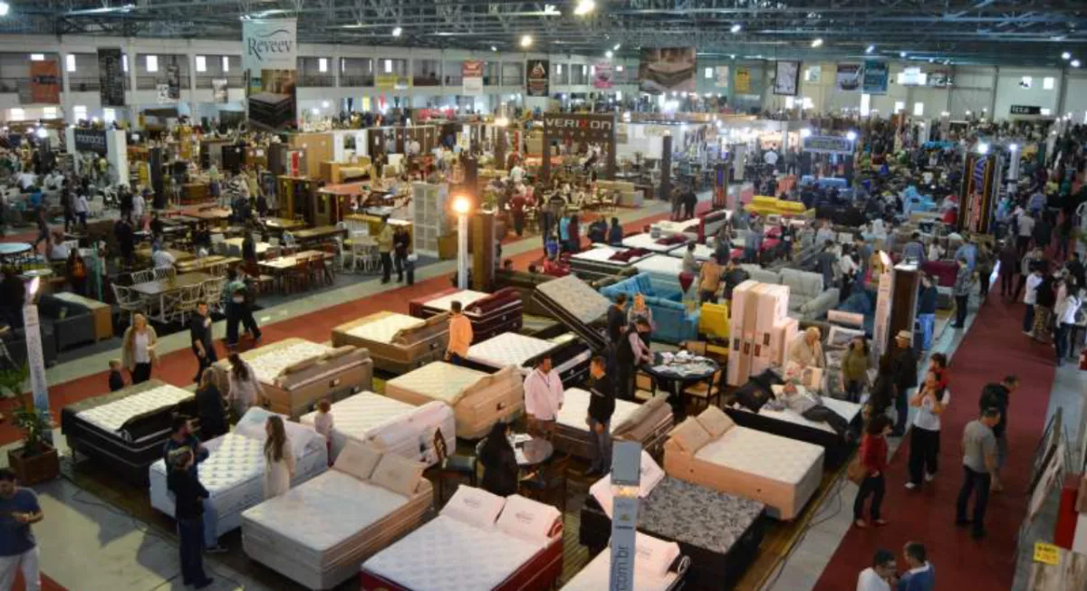 Feira Feistock acontece em São Bento do Sul (SC) entre 8 e 11 de junho e vai vender  móveis de objetos de decoração com até 70% de desconto. 
Foto: Divulgação. 