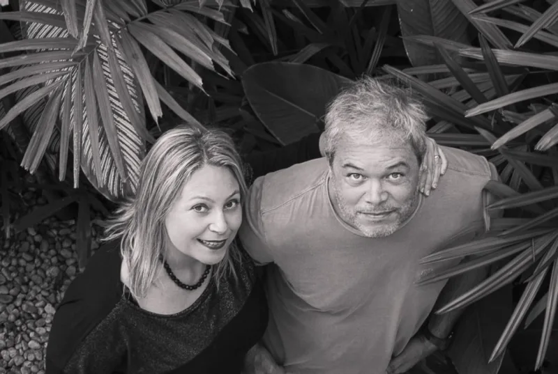O engenheiro agrônomo Arnaldo Brandão e a arquiteta Luciana Brandão. Foto: Divulgação