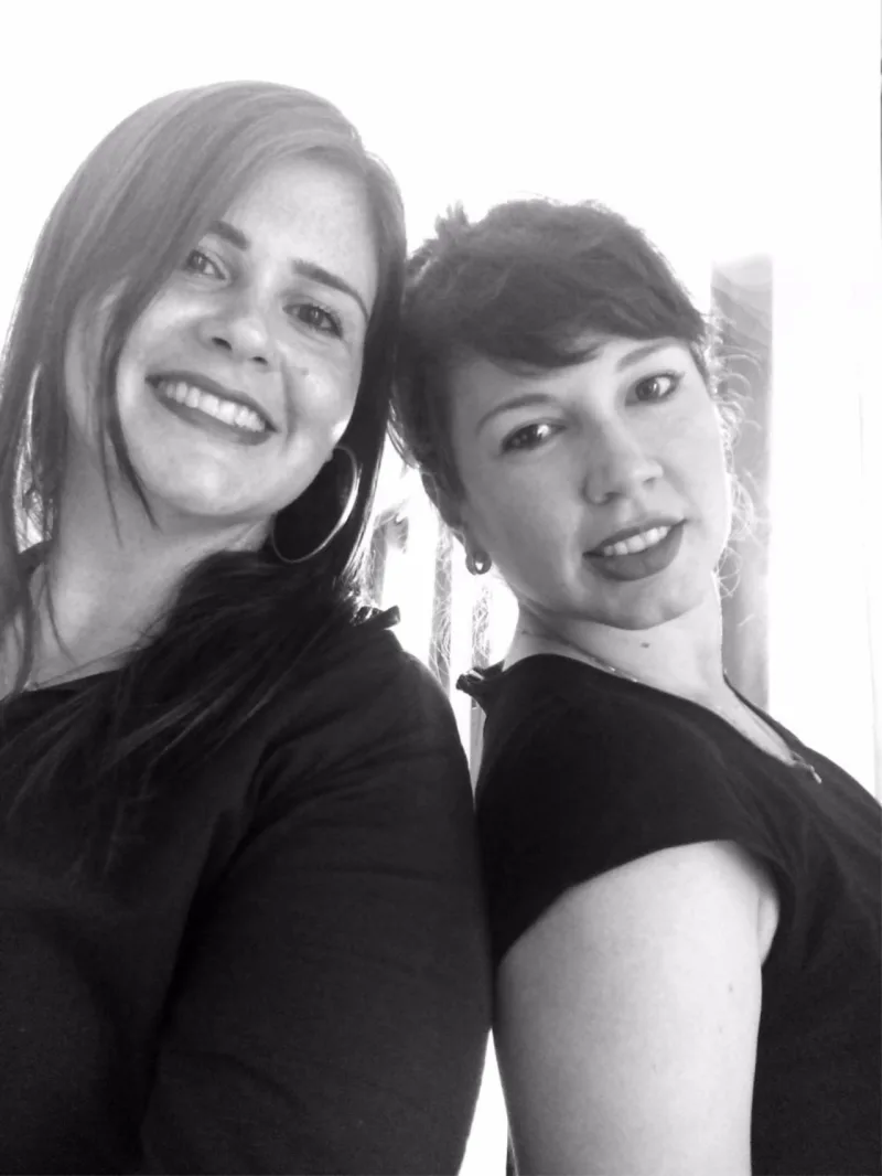 A arquiteta Neliza Ferraz e a designer de interiores Nathalia Silva. Foto: Divulgação