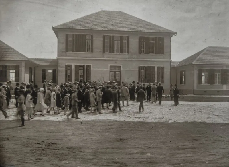 Registro do Leprosário em 1926. Foto: Acervo Hospital de Dermatologia Sanitária do Paraná/Reprodução