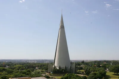 Vista da Catedral Metropolitana de Maringá. Foto: Pedro Serapio/Gazeta do Povo