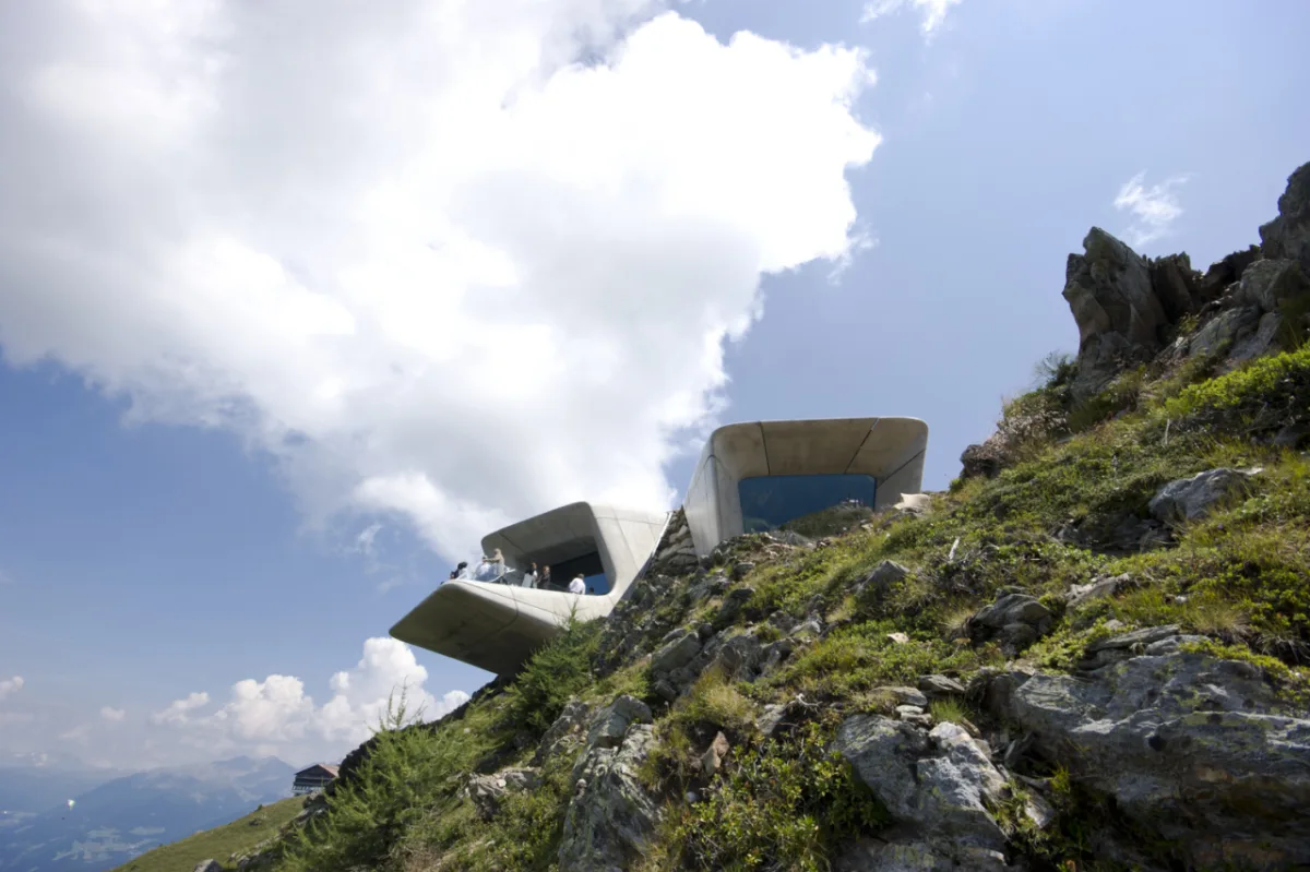 Museu de Montanha Messner Corones, no Monte Kronplatz (Itália). Foto: Divulgação/ inexhbit