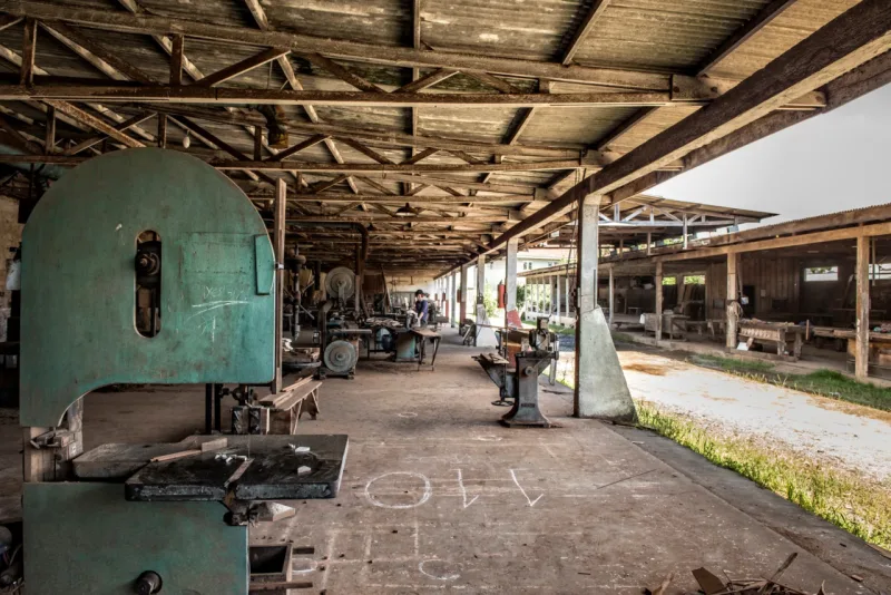 A carpintaria São Judas Tadeu.
Foto: Letícia Akemi / Gazeta do Povo