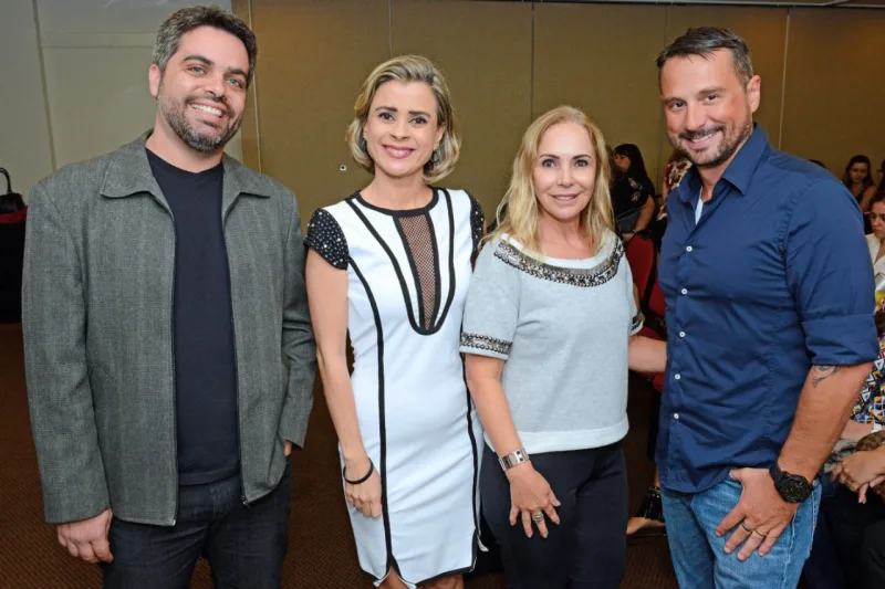 Bruno Capanema, Dani Figueirôa, Sonia Elias e Fábio Pacheco. Fotos: Gerson Lima/Divulgação