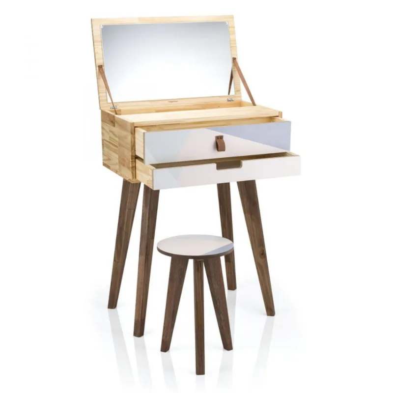 Penteadeira Geométricos custa R$ 899,90.