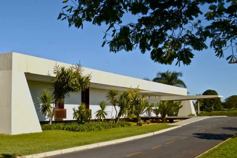 Fachada do Palácio Jaburu.
Foto: Aluízio de Assis / Divulgação