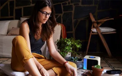 O Evapolar é um cubo com menos de 2 Kg que pode ser carregado dentro de uma mochila. Foto: Evapolar/Reprodução