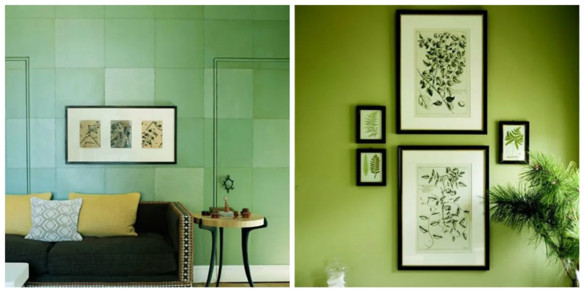 Tom de verde inspirado na natureza é a aposta da Pantone como cor de 2017. 
Fotos: Reprodução Pinterest