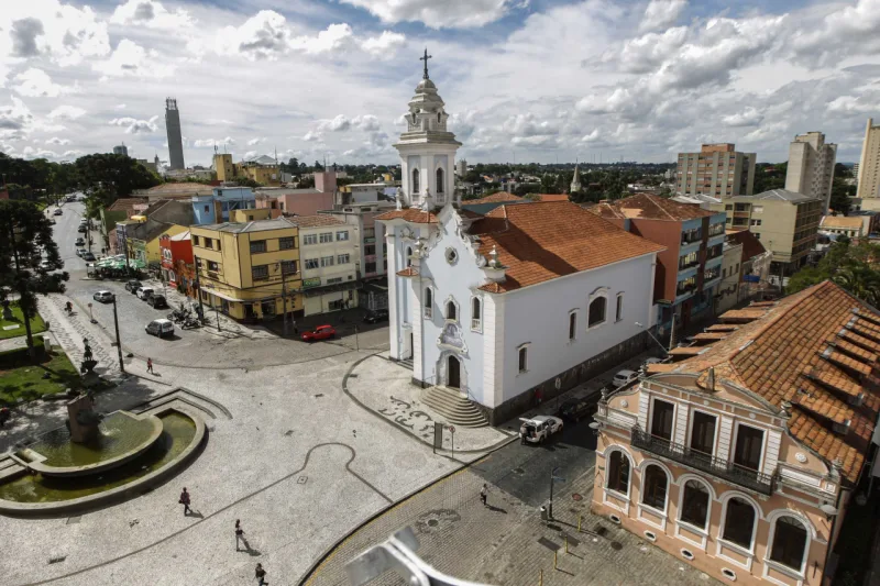 Igreja do Rosário foi a segunda edificação religiosa da capital paranaense (Daniel Castellano/Gazeta do Povo)