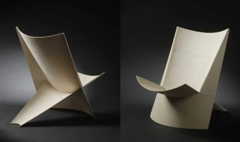 Easy Chair Nomad, na galeria de Maria Wettergren. Foto: Erling Christoffersen/Divulgação