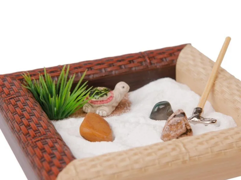 Jardim Zen de Feng Shui Square. Na TerraAsia,R$ 21,00. Foto: TerraAsia/Reprodução