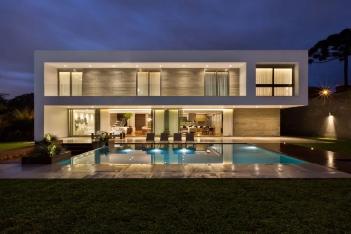 Os projetos arquitetônicos que participam do Anuário HAUS 2016 têm linhas retas e estilo limpo. Foto: Celso Pilati