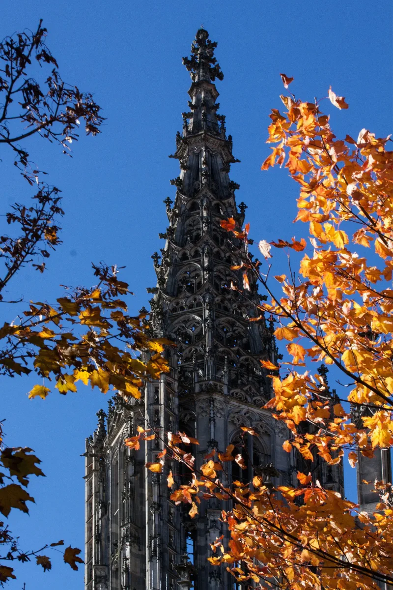 A Catedral de Ulm é destaque na paisagem da cidade universitária ao sul da Alemanha.
Foto: Pìxabay