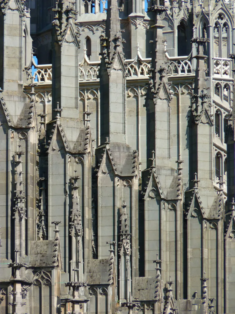 Detalhe da Catedral de Ulm, na Alemanha.
Foto: Pixabay