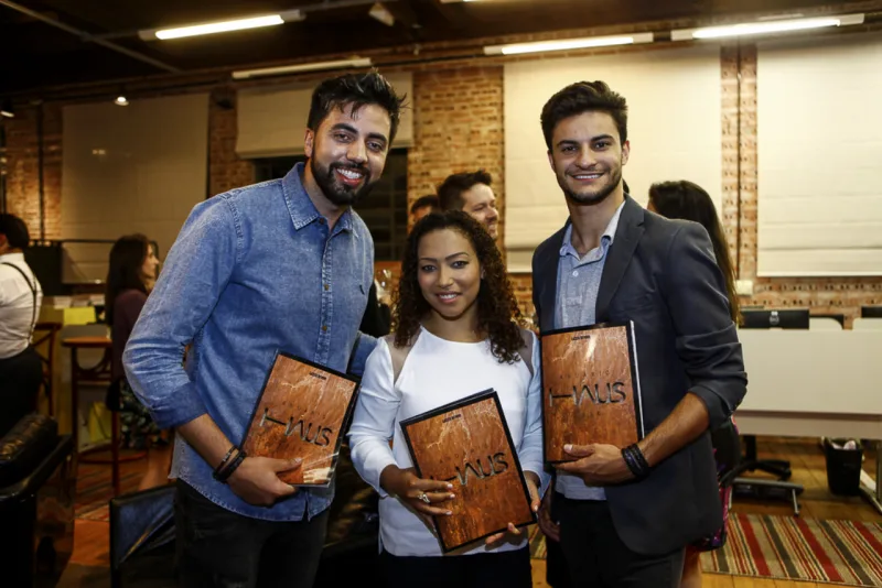 Foto: Givago Ferentz, Mery Barone e Hiury Costa. Foto: André Rodrigues/Gazeta do Povo