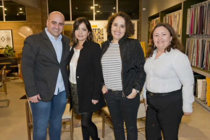 André Bertoluci, Cybele Kinoshita, Thais Almada e Lilian Barbosa.