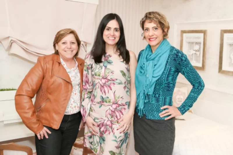 Fátima Balan, Gislaine Tourinho e Rosanges Pimenta.