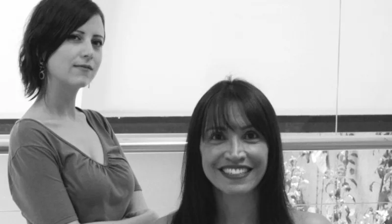 Aldeline Cordeiro e Adrina Barth