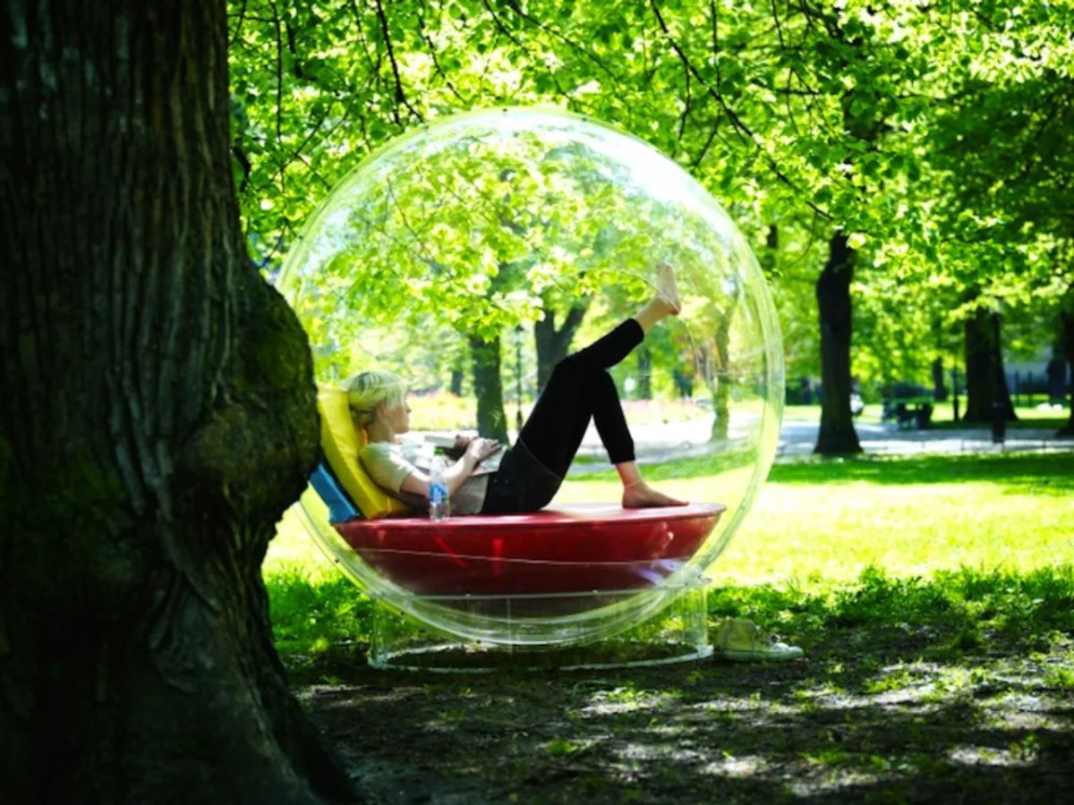 Invenção pode ser instalada dentro de casa ou em ambientes externos (Divulgação/Inhabitat)