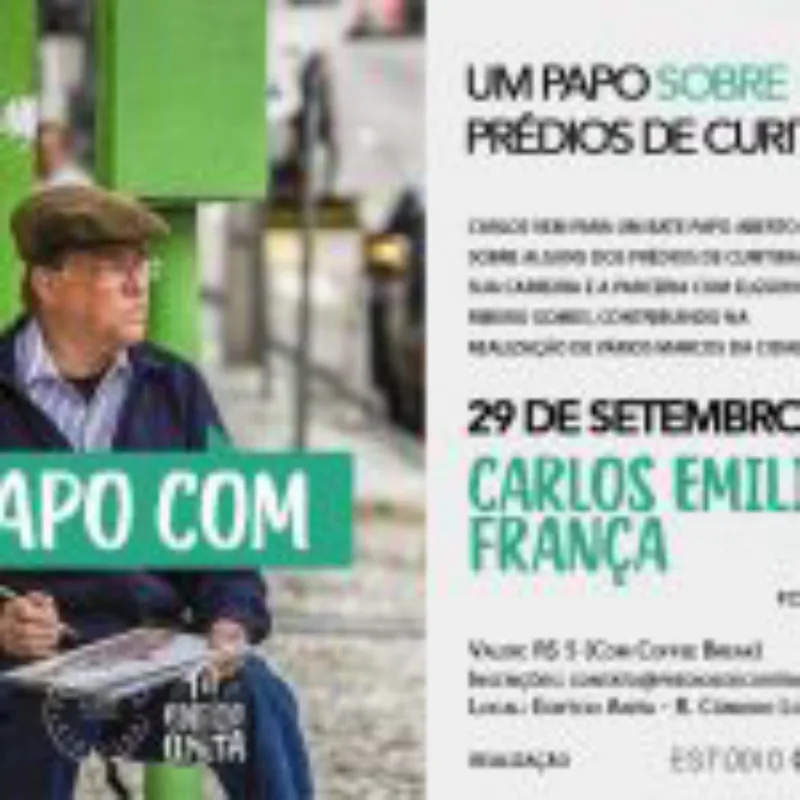 Série de conversas vai debater aspecto estrutural e histórico dos prédios de Curitiba. O primeiro encontro terá o arquiteto Carlos Emiliano França (Divulgação)