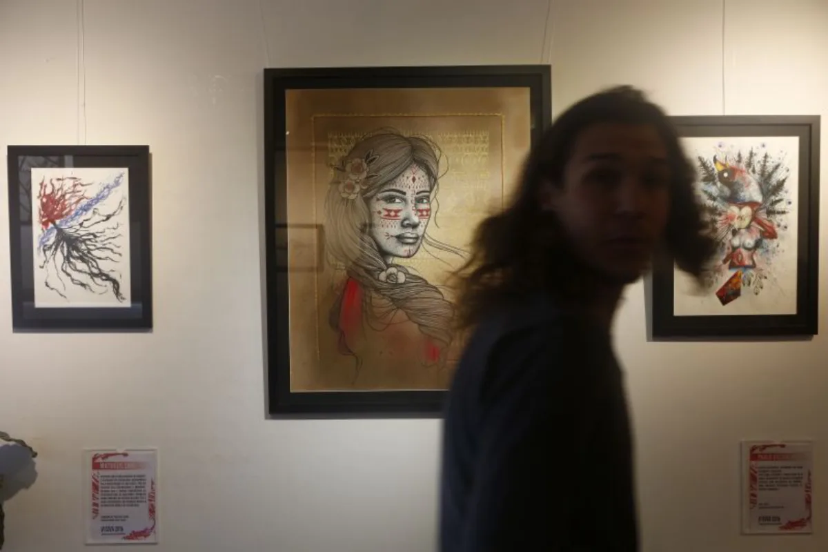 Promovido pela Galeria e Estúdio Teix, Visiva procura debater os rumos da tatuagem como arte contemporânea. Fotos: Marcelo Andrade/Gazeta do Povo