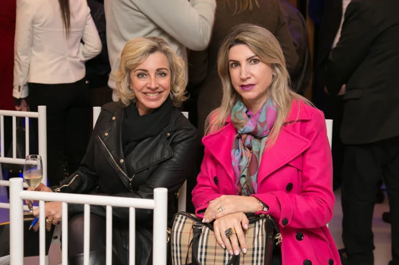 Rosana Pontarolli e Liliane Barreiros.