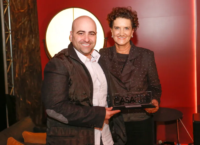 André Bertoluci e Marina Nessi.
Foto: Valterci Santos / Divulgação
