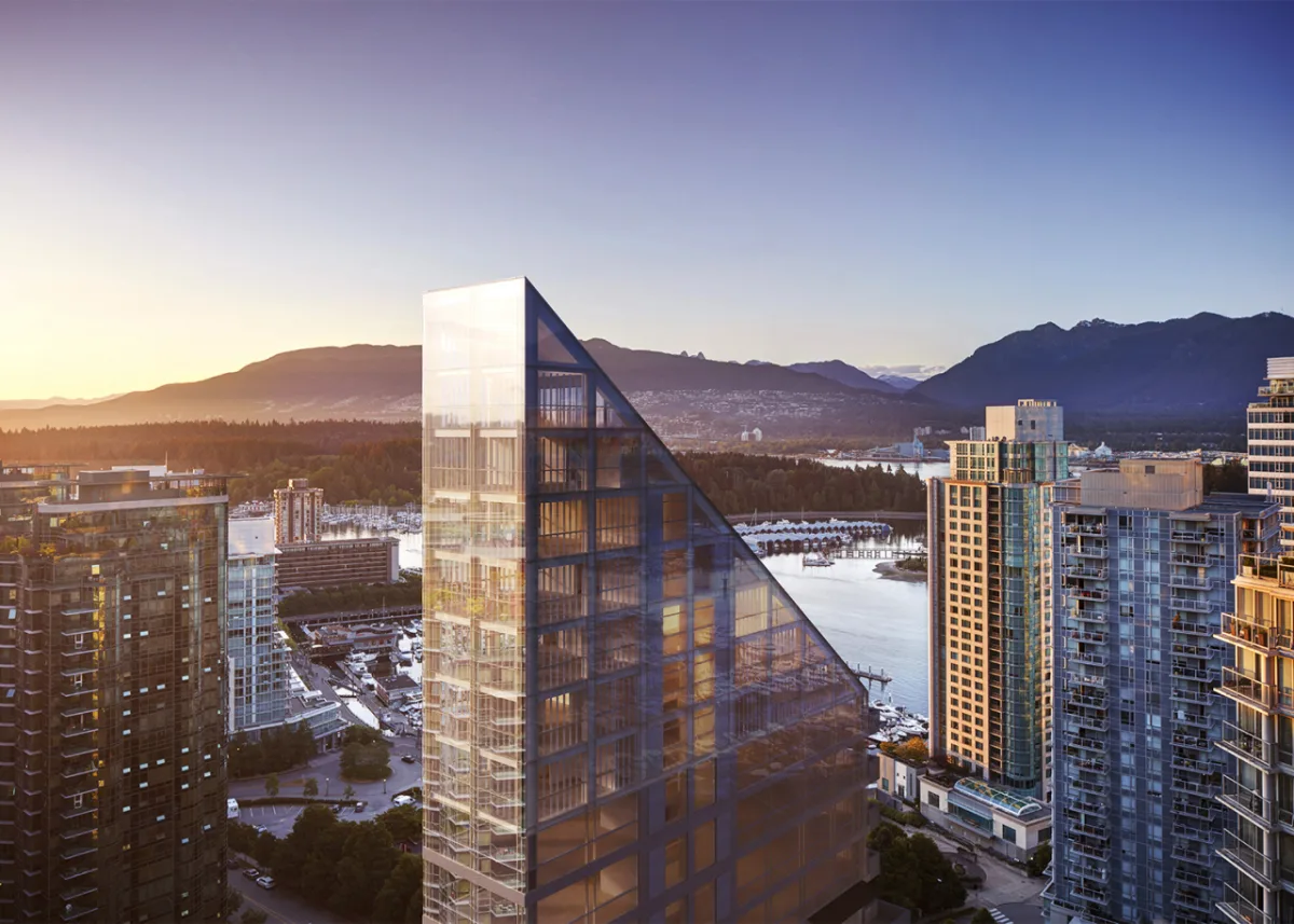 O arquiteto japonês Shigeru Ban revela os primeiros detalhes do que será a torre híbrida de madeira mais alta do mundo. Fotos: Shigeru Ban Architects/Divulgação