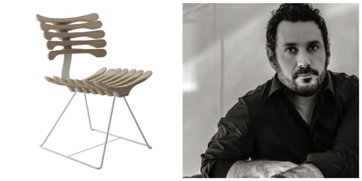 Com a cadeira Esqueleto, Pedro Franco vai integrar o acervo permanente do Vitra Design Museum. Fotos: Divulgação A Lot of Brasil 