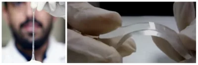 Material capaz de se auto-reparar poderá ser usado na indústria da construção civil para aumentar a vida útil dos edifícios. 
Fotos: Universidade de Alicante / Divulgação.  