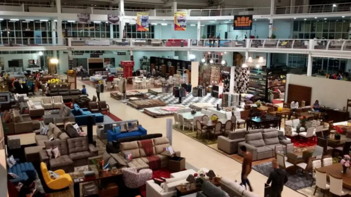 Feira Home Fair reúne cerca de 80 expositores de móveis planejados e soltos no Expo Renault Barigui. 
Foto: Divulgação