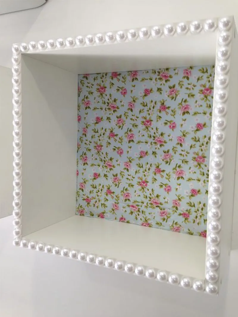 Papel de parede dentro de nichos.
Foto: Pinterest