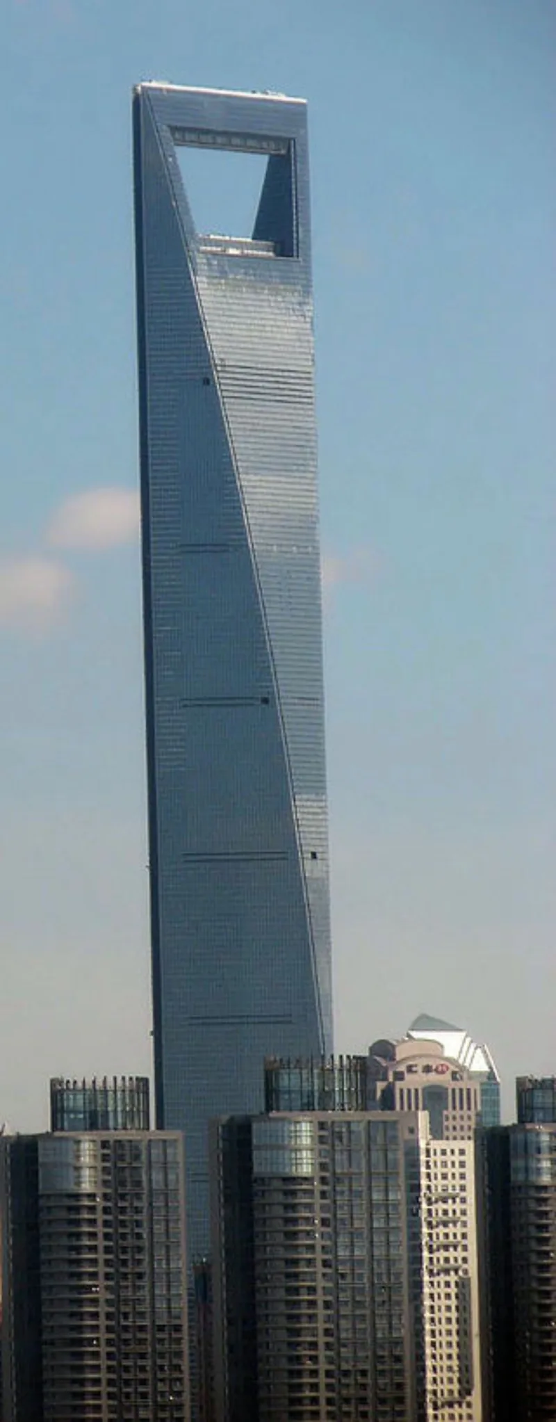 Shanghai World Financial Center, na capital da China.
Foto: Divulgação.