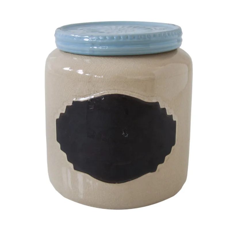 Pote Anelize, em cerâmica. Na MinDesigns, R$ 59.