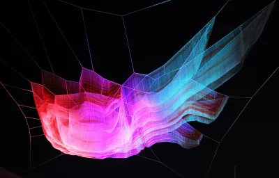 Londres vira palco das novas esculturas de Janet Echelman