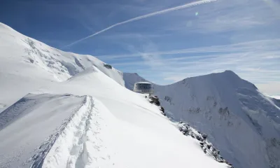 Estação francesa Refuge du Gouter, localizada no  Monte Branco. Foto: MakerNews/Reprodução