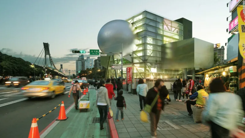 OMA's Taipei Performing Arts Center. Crédito: Divulgação