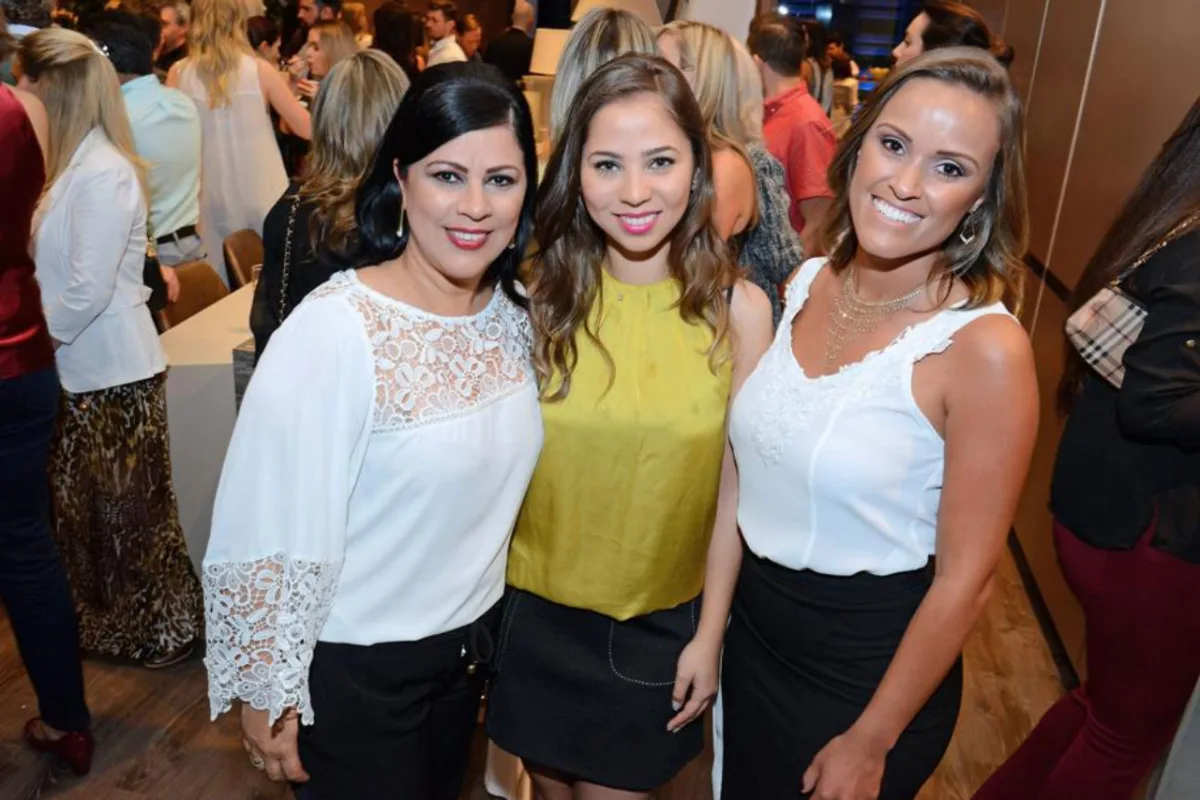 Denise Leal Ribas, Carolina Leal Ribas e Luana Silveira. 
Fotos: Gerson Lima/Divulgação