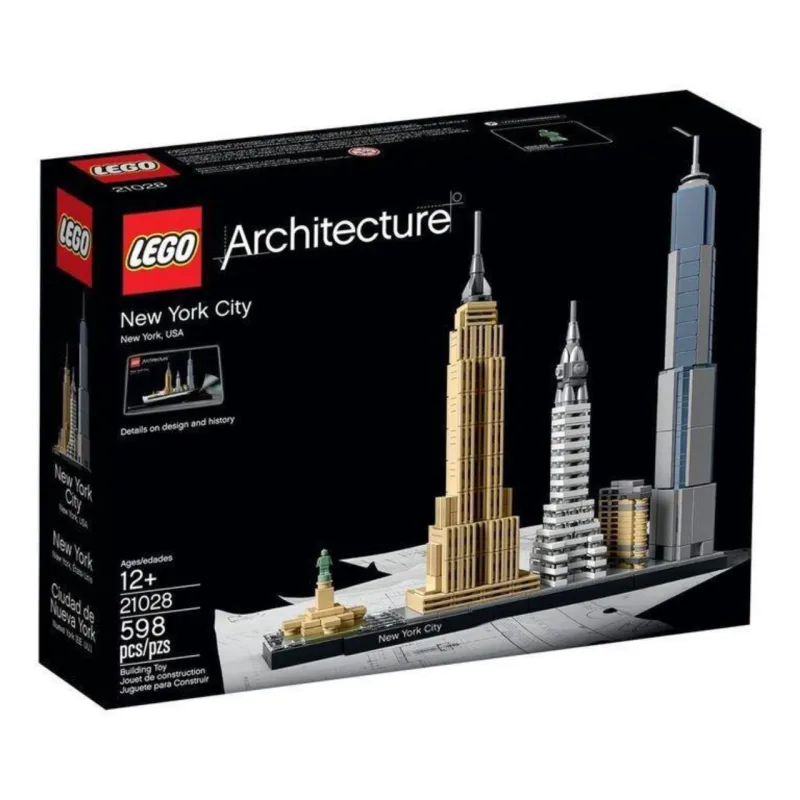 Lego lança coleção de arquitetura que recria cenários urbanos famosos