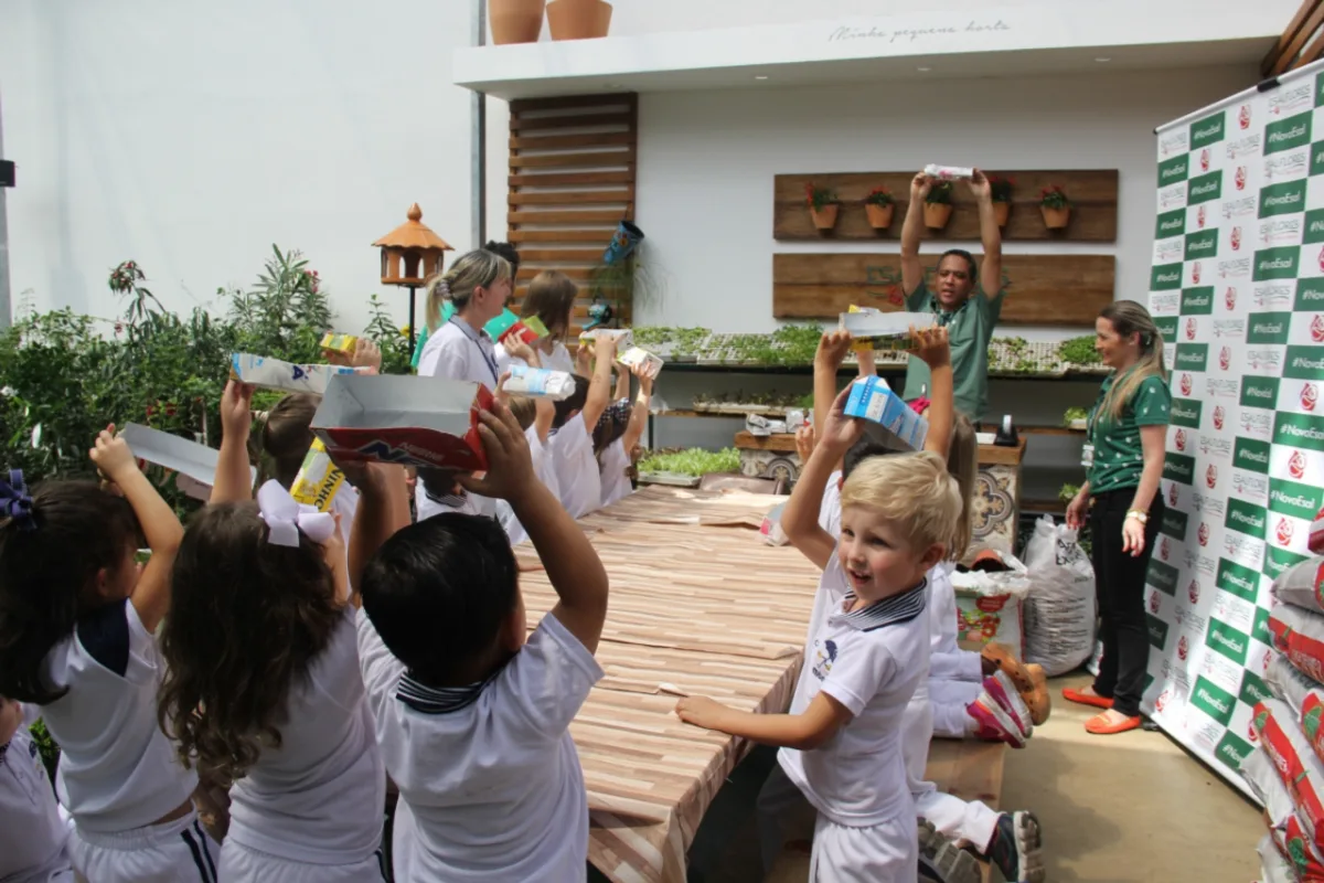 Workshop infantil de jardinagem acontece na Mercadoteca neste próximo sábado (12). Foto: divulgação