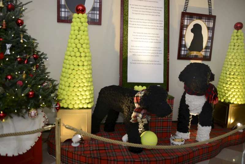 Decoração de Natal da Casa Branca.
Foto: Mike Theiler / Reuters.