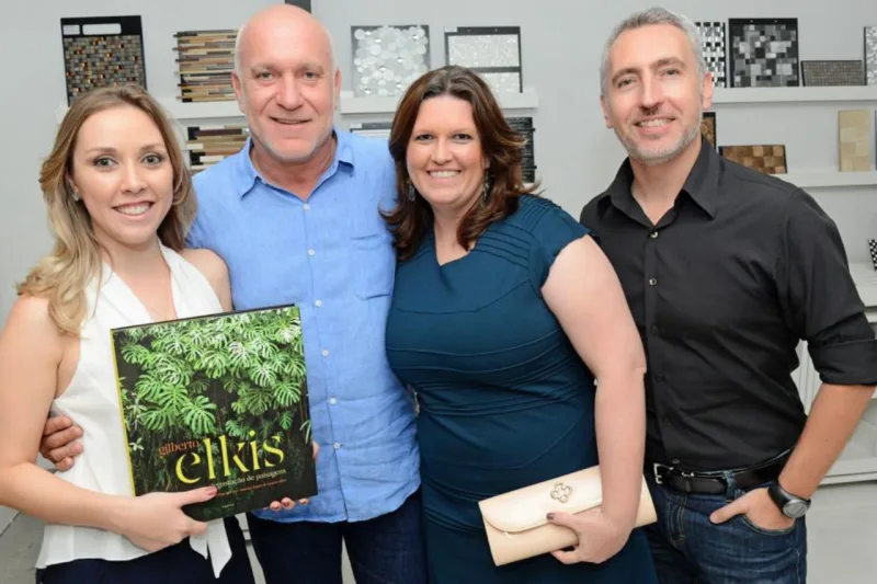 Claudia Romano, Gilberto Elkis, Angelica Pecego e Alexandre Mandarino.