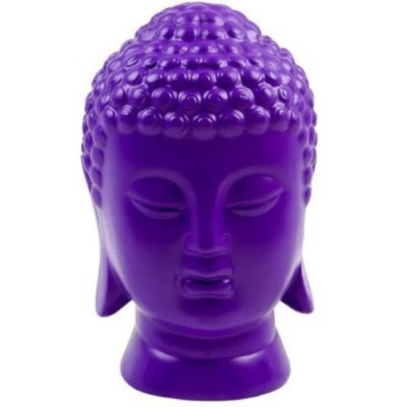 Cabeça de Buda, em cerâmica. R$ 105.