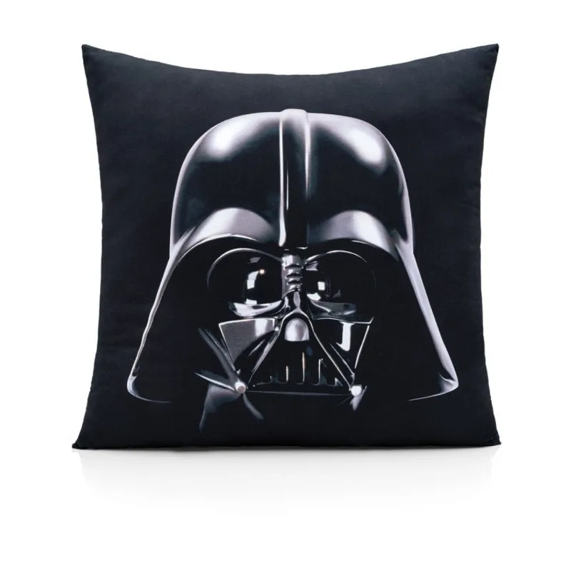 Almofada Darth Vader. Na Imaginarium, R$ 66,41.