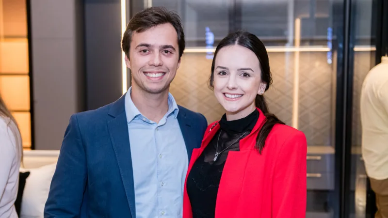Henrique Isfer e Nicolle Cleto